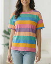 Load image into Gallery viewer, Colorful Expressions Striped Top