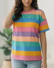Load image into Gallery viewer, Colorful Expressions Striped Top