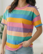 Load image into Gallery viewer, Colorful Expressions Striped Top