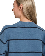 Load image into Gallery viewer, Never Say Never Striped Sweater
