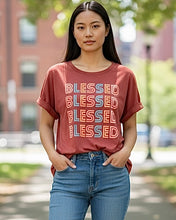 Load image into Gallery viewer, Simply Blessed Rust Graphic Tee