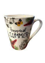 Load image into Gallery viewer, Rise And Shine Tropical Coffee Mug