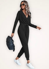 Load image into Gallery viewer, Wait For Me Black Jumpsuit