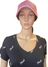 Load image into Gallery viewer, Pretty In Pink Glitter Trucker Hat