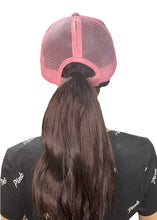 Load image into Gallery viewer, Pretty In Pink Glitter Trucker Hat