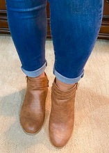 Load image into Gallery viewer, Meet Me At The Top Tan Booties