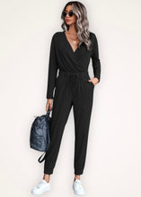 Load image into Gallery viewer, Wait For Me Black Jumpsuit