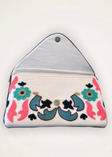 Load image into Gallery viewer, True Beauty Ivory Floral Handbag