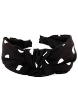 Load image into Gallery viewer, Love Is Sweet Black Polka Dot Headband