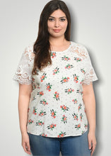 Load image into Gallery viewer, Bright Summer Skies White Top