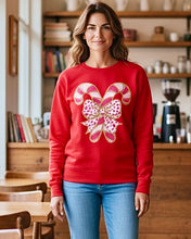 Load image into Gallery viewer, Ode To Joy Candy Cane Sweatshirt
