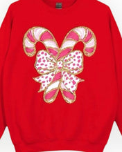 Load image into Gallery viewer, Ode To Joy Candy Cane Sweatshirt
