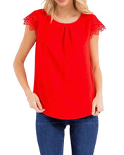 Load image into Gallery viewer, Passionate Kisses Red Blouse
