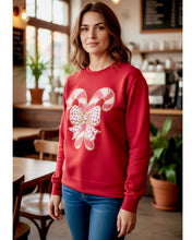 Load image into Gallery viewer, Ode To Joy Candy Cane Sweatshirt
