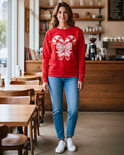 Load image into Gallery viewer, Ode To Joy Candy Cane Sweatshirt
