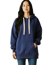 Load image into Gallery viewer, Time To Relax Navy Hooded Sweatshirt
