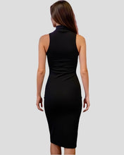 Load image into Gallery viewer, Keep Me Near Black Body-Con Dress
