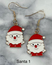 Load image into Gallery viewer, Season’s Greetings Holiday Earrings
