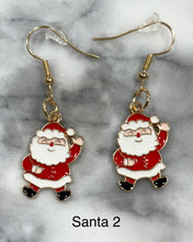 Load image into Gallery viewer, Season’s Greetings Holiday Earrings
