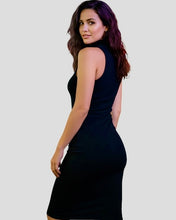 Load image into Gallery viewer, Keep Me Near Black Body-Con Dress
