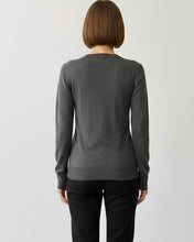 Load image into Gallery viewer, Don’t Speak Charcoal Sweater
