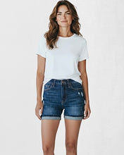 Load image into Gallery viewer, Sunlit Skies Denim Shorts
