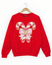 Load image into Gallery viewer, Ode To Joy Candy Cane Sweatshirt
