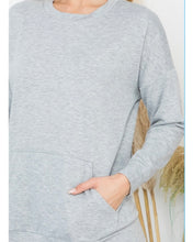 Load image into Gallery viewer, A New Day Solid Gray Top
