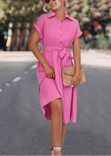 Load image into Gallery viewer, Pure Admiration Pink A-Line Dress
