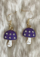 Load image into Gallery viewer, Nice To Meet You Mushroom Earrings
