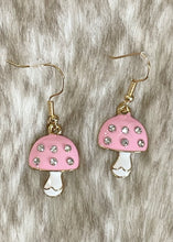 Load image into Gallery viewer, Nice To Meet You Mushroom Earrings
