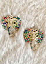 Load image into Gallery viewer, Larger Then Life Elephant Earrings
