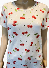 Load image into Gallery viewer, Jump For Joy Cherry Print Top
