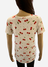 Load image into Gallery viewer, Jump For Joy Cherry Print Top
