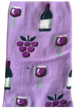 Load image into Gallery viewer, Wine Down Wed. Lavender Socks
