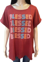 Load image into Gallery viewer, Simply Blessed Rust Graphic Tee
