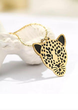 Load image into Gallery viewer, Basic Instinct Leopard Necklace
