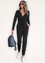 Load image into Gallery viewer, Wait For Me Black Jumpsuit
