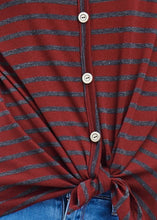 Load image into Gallery viewer, In The Moment Burgundy Top
