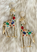 Load image into Gallery viewer, Playful Banter Giraffe Earrings
