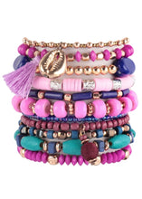 Load image into Gallery viewer, My True Love Purple Bracelets
