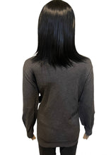 Load image into Gallery viewer, Don’t Speak Charcoal Sweater

