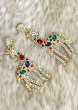 Load image into Gallery viewer, Playful Banter Giraffe Earrings

