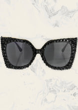 Load image into Gallery viewer, One True Love Black Sunglasses
