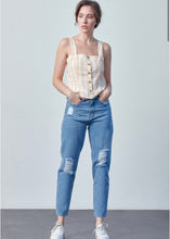 Load image into Gallery viewer, Wishful Thinking Mom Jeans
