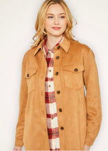 Load image into Gallery viewer, Every Little Step Camel Shacket
