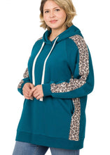 Load image into Gallery viewer, Worth The Wait Teal Hooded Sweatshirt
