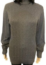 Load image into Gallery viewer, Don’t Speak Charcoal Sweater

