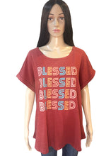 Load image into Gallery viewer, Simply Blessed Rust Graphic Tee
