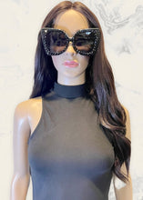 Load image into Gallery viewer, One True Love Black Sunglasses
